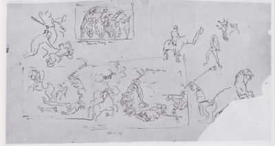 Battle Scenes by Ferdinand Hodler